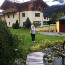 meine Oma an ihrem 80. Geburtstag