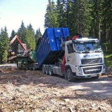 mit Onkel Herbert im Wald